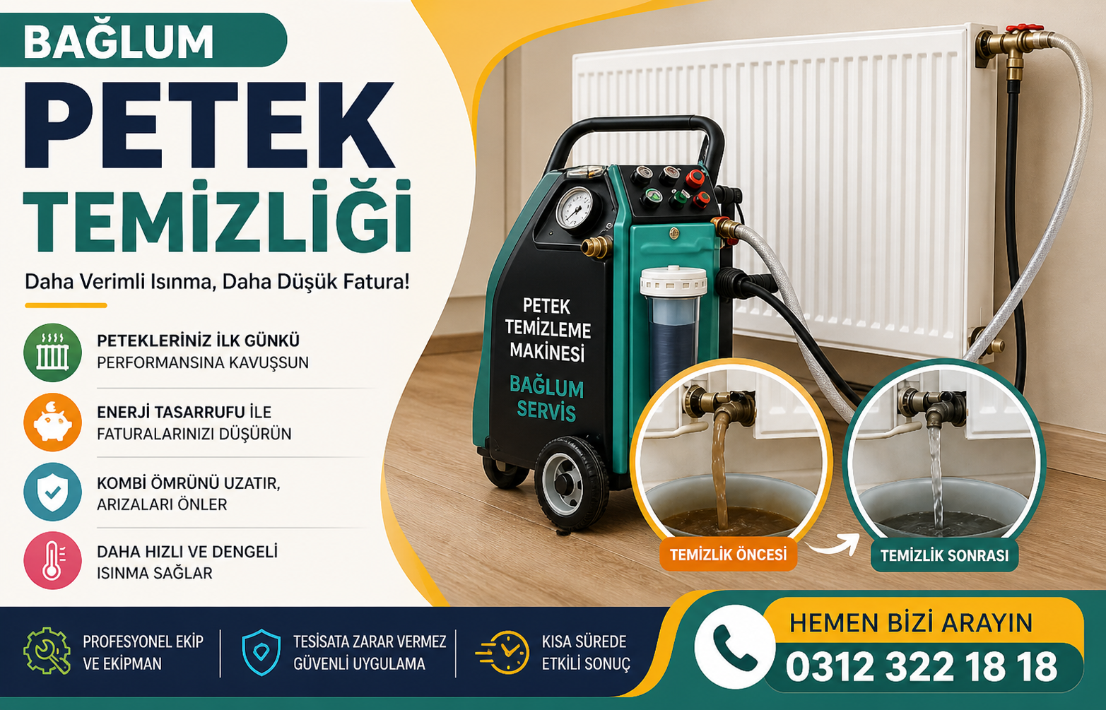 Bağlum Petek Temizleme